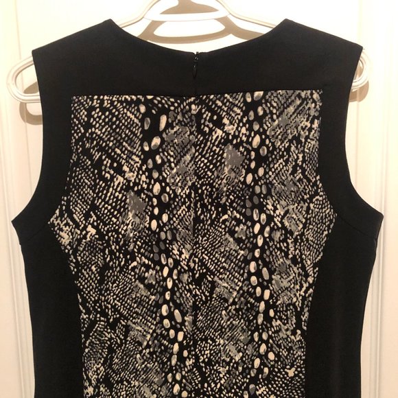 Ronni Nicole Dress Size 12 Knee Length Zipper Back Polyester Spandex Blend - Picture 3 of 8